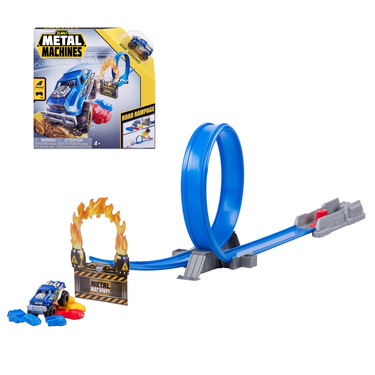 Pista Rampage Metal Machines